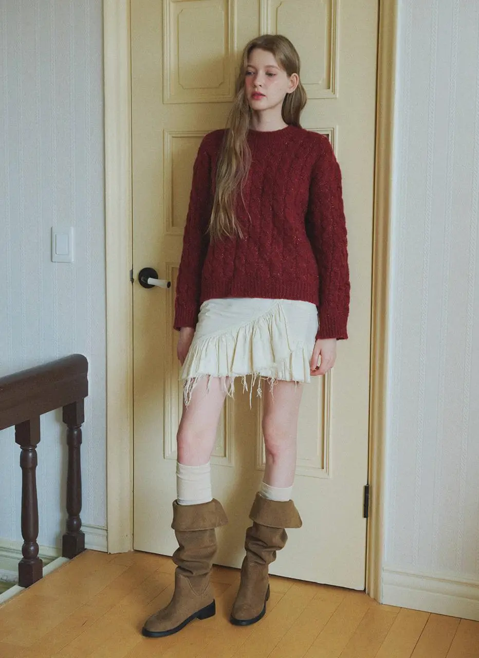 [Exclusive] Knee High boots_Lauren_RCA026B 4cm