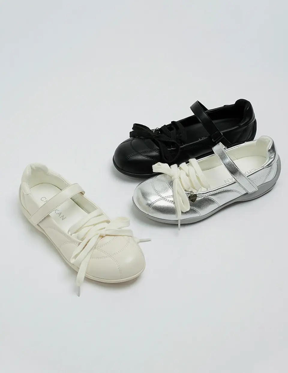 Cocomel Quilted Mary Jane Sneakers (SNLTR1i113)