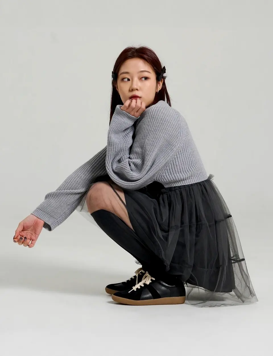 German Army Trainer Sneakers (BLACK) (TFA F321)