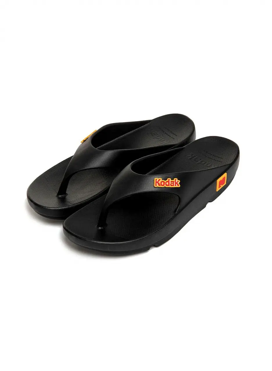 CODA Logo Flip-Flops [BLACK]