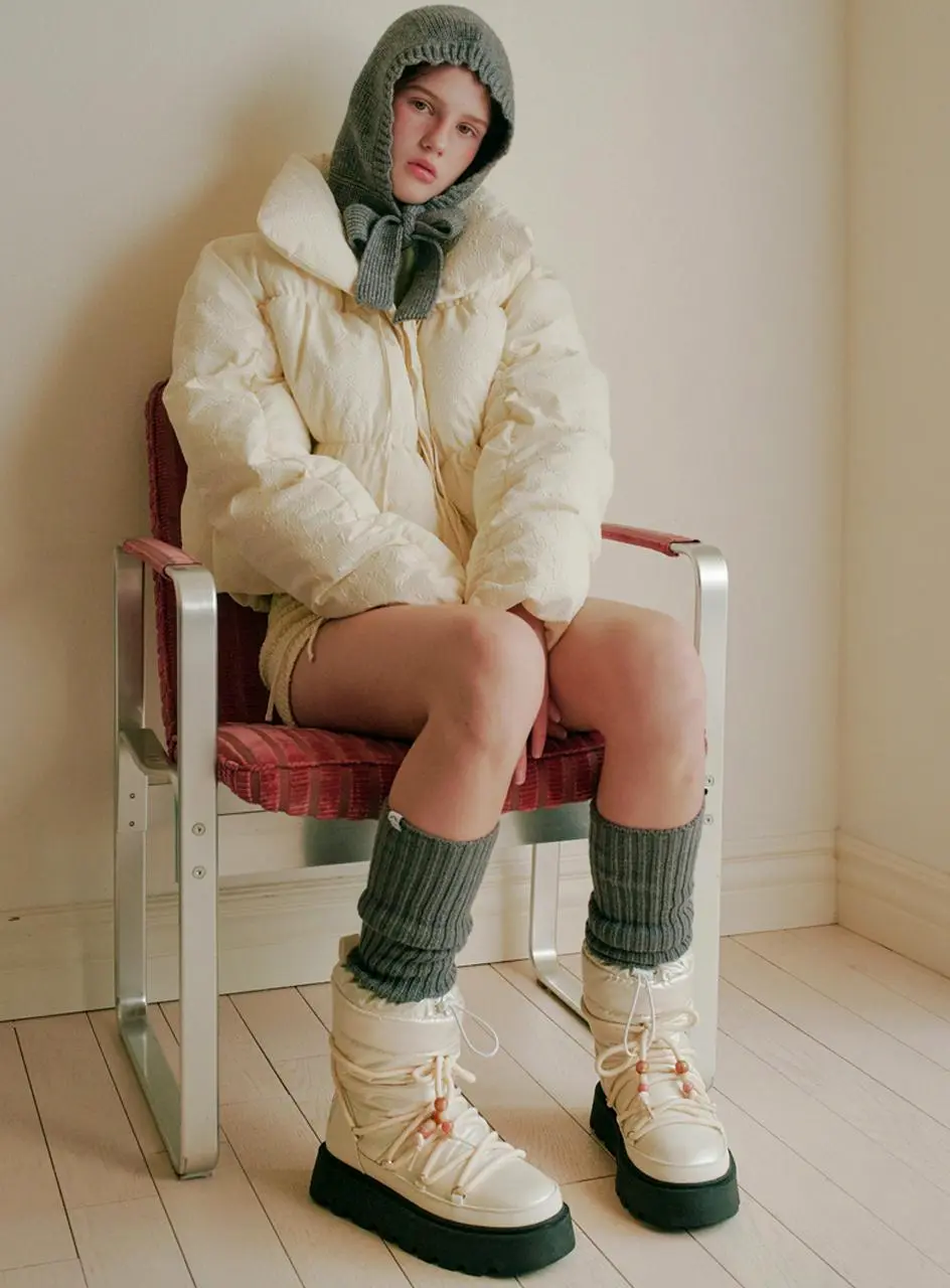 Achu Padded String Winter Boots [3color]