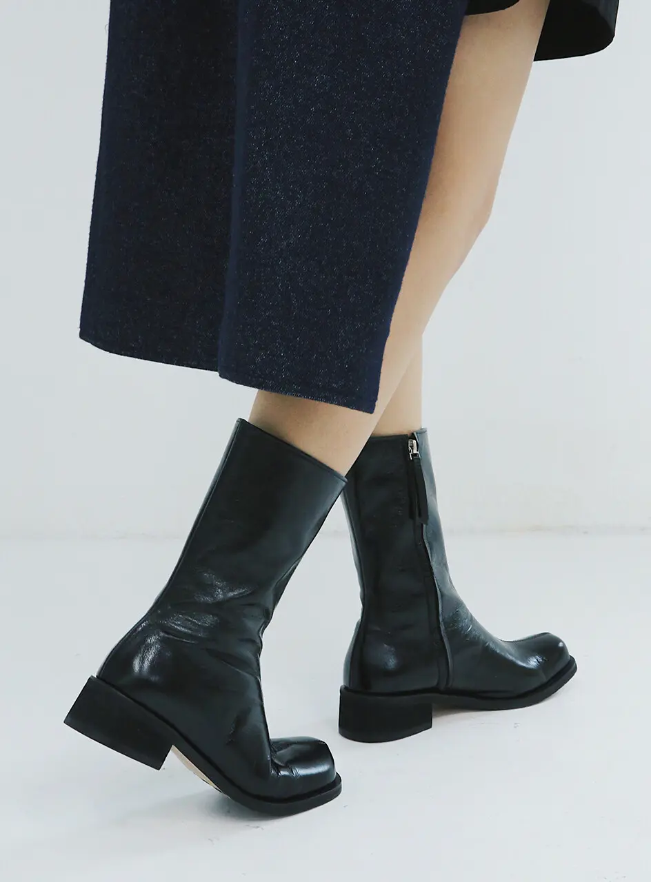Fay Mid-Heel Boots - 3 Colors