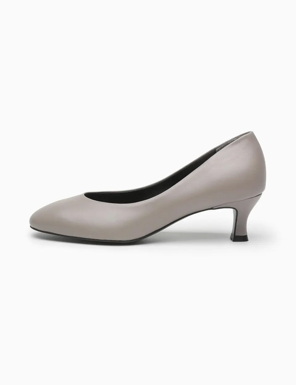 Premium Leather Classic 5cm Heel Pumps [Gray] (UFA3PM09GY)