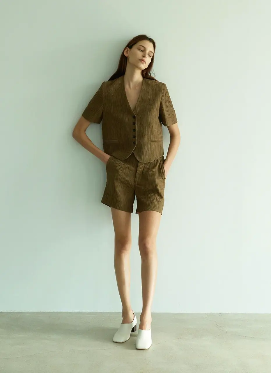 CINAMON Glove 5cm Square Glove Mid Pumps [3-color]