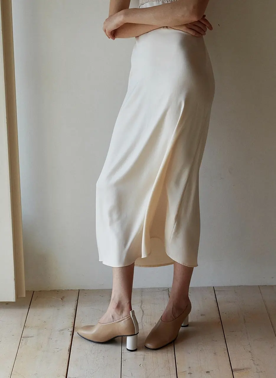 Buttery 6cm Round Glove Pumps [Yellow]