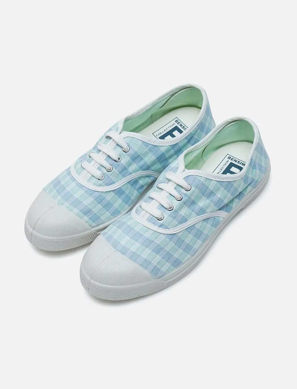 Limited Lacet Checks Sneakers