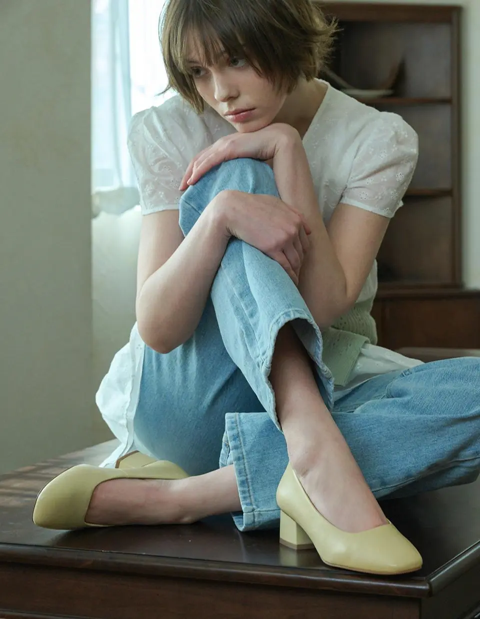 Lamb Leather Essential Pumps (EBAL157139)