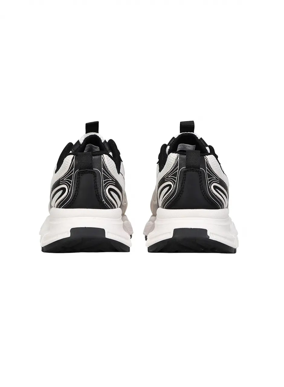 Elle Sports Club AVA Sneakers [Ivory Black] (EL5S248IBK)