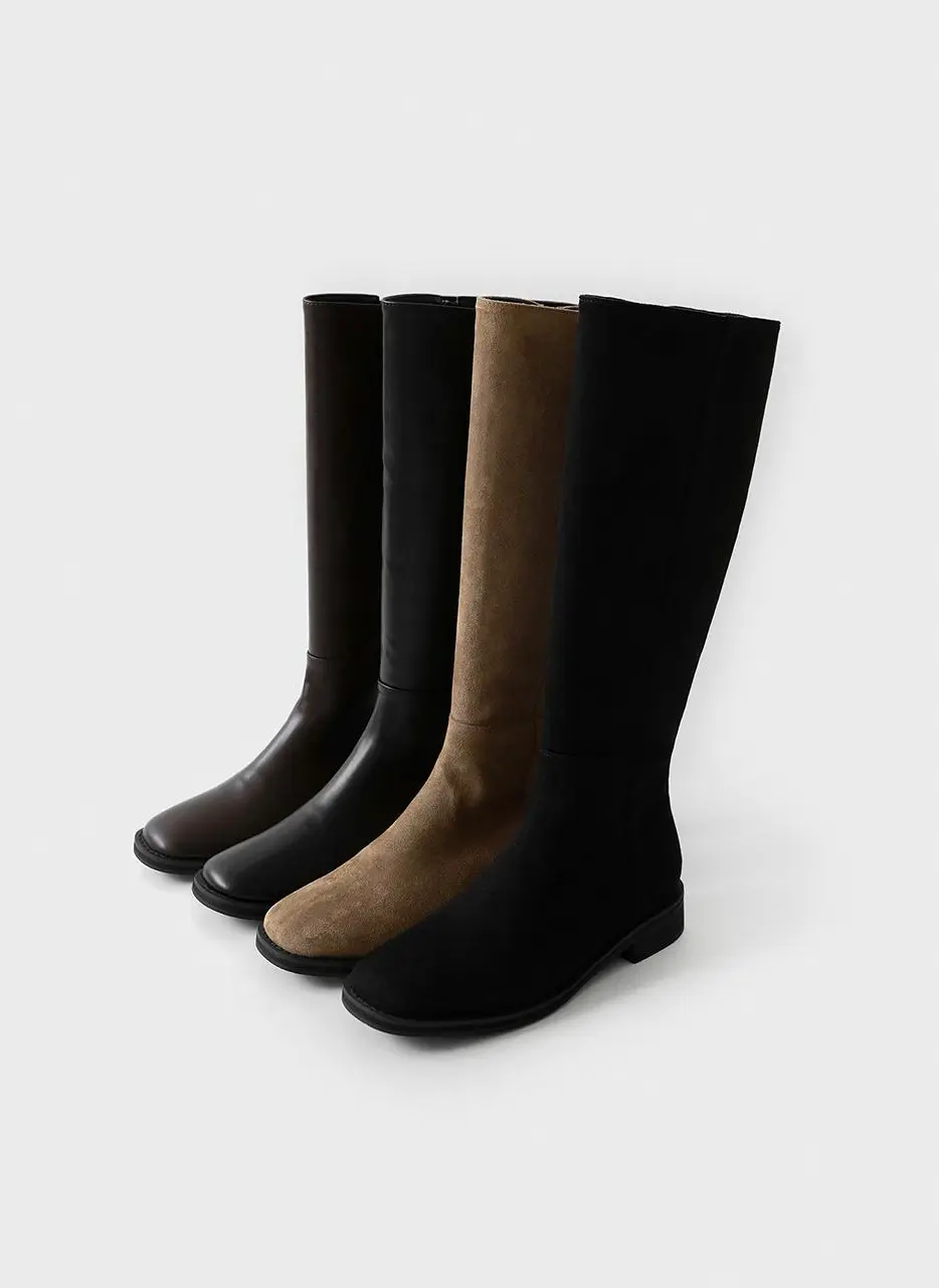 Eloui Square Long Boots (3cm)