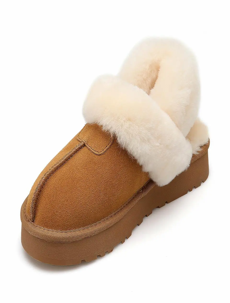 SAC Platform Two Way fur Slippers 2.7 cm