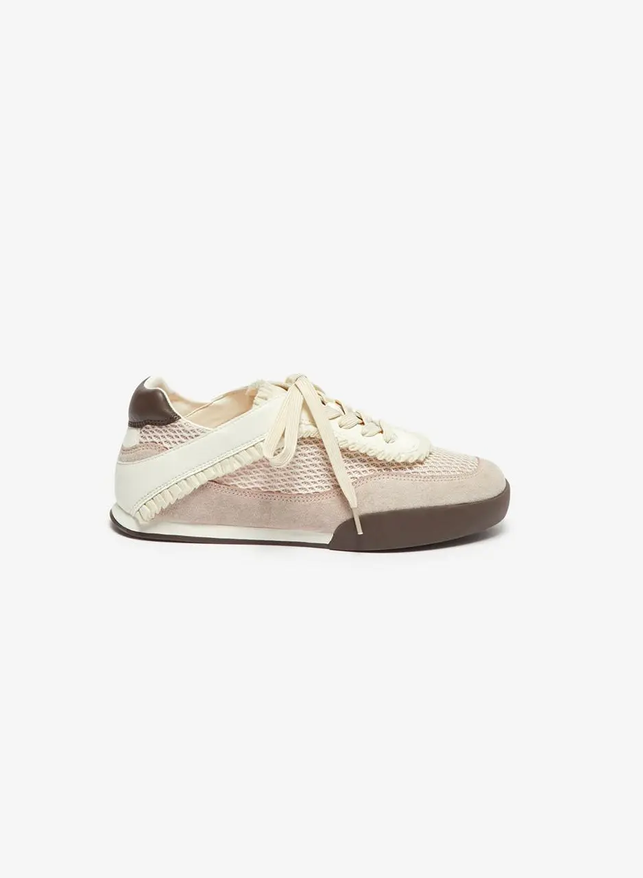 Ruffle low sneakers(Pink)_DG4DS26005PIK