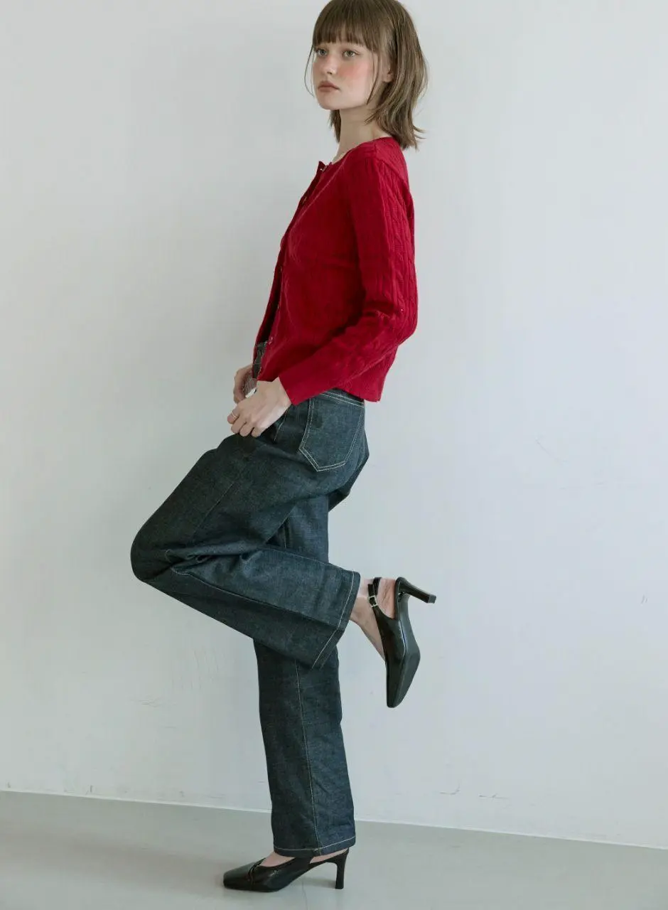 Cathrine V-Cut Slingback 7cm Pumps (WS9016)