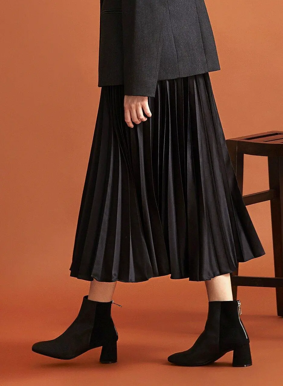 N7-B99 Ankle Boots Black