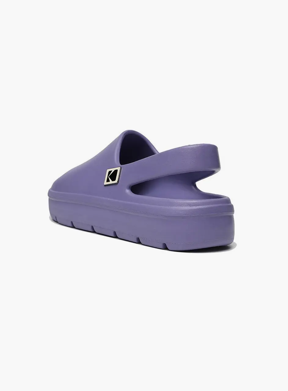 Camby Clog Slides [PURPLE]