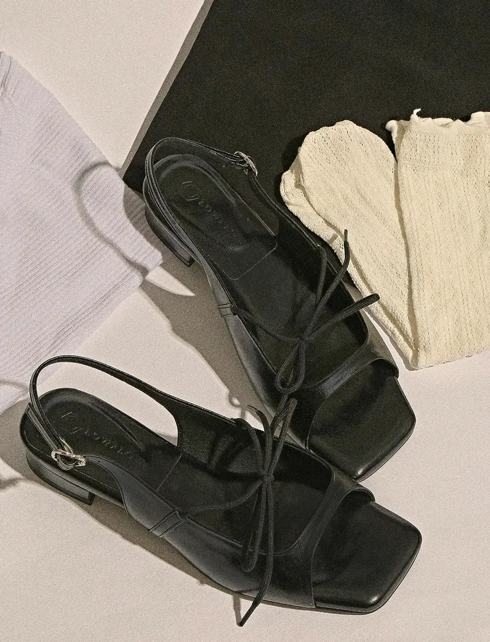 1951 Verr Ribbon Platform Sandals