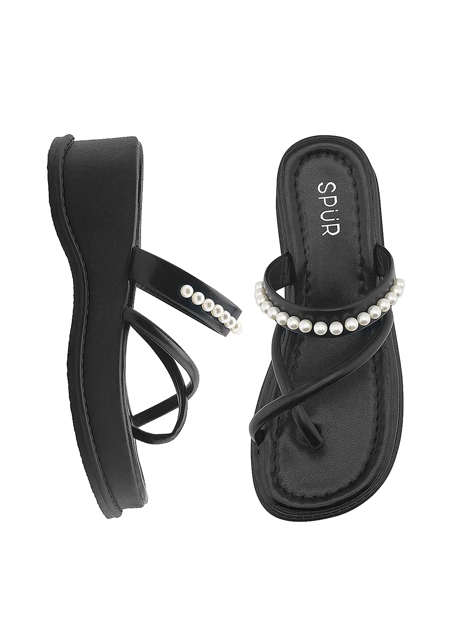 Shine Pearl Slippers_2 Colors