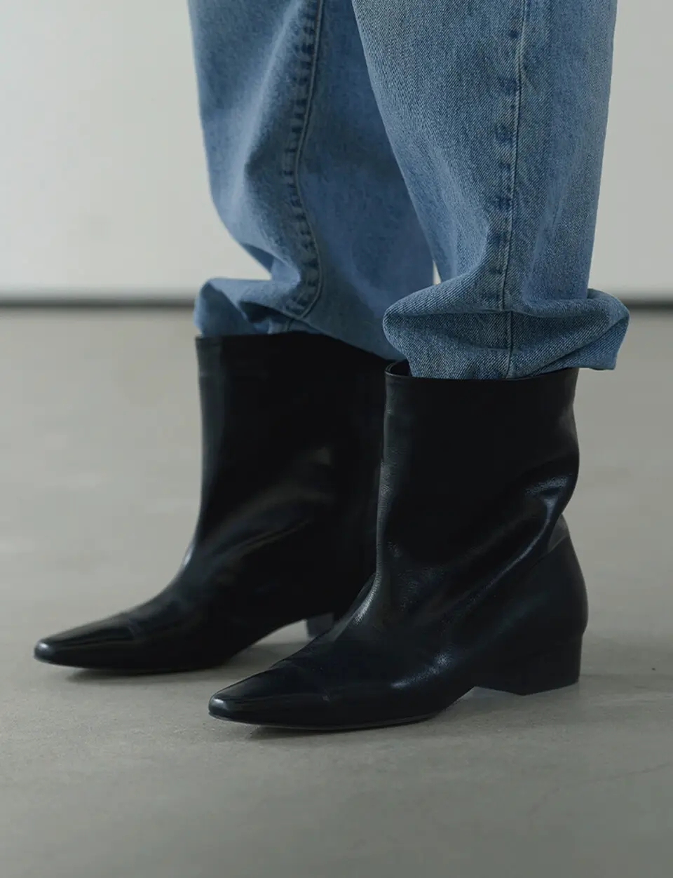 PERTH wide boots_black