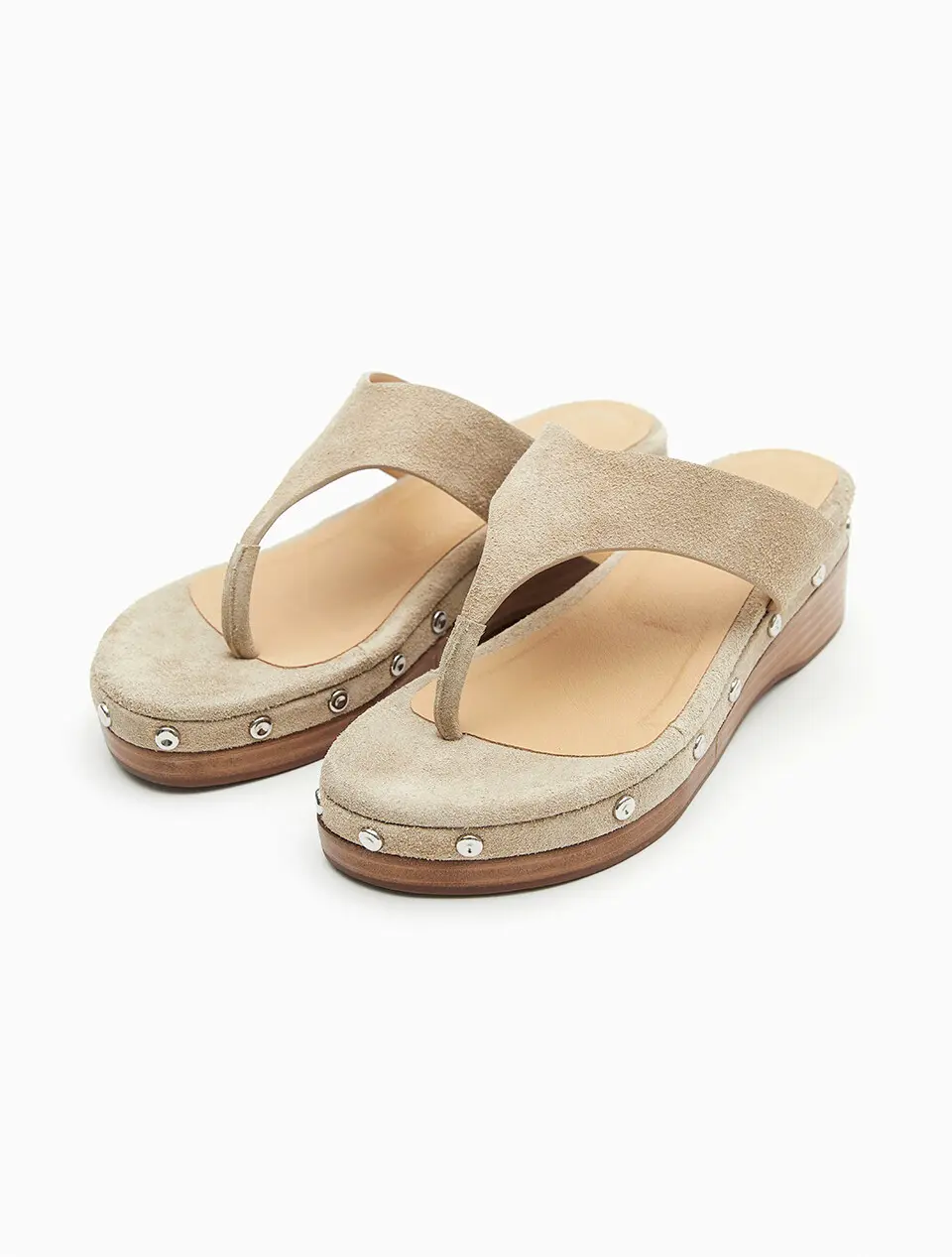 Western Studed Flip-Flops