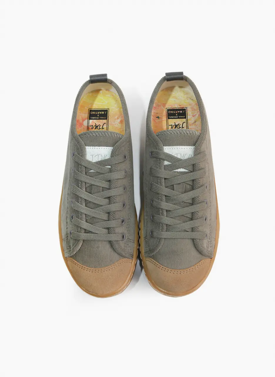 Superb Corduroy Sneakers - Olive