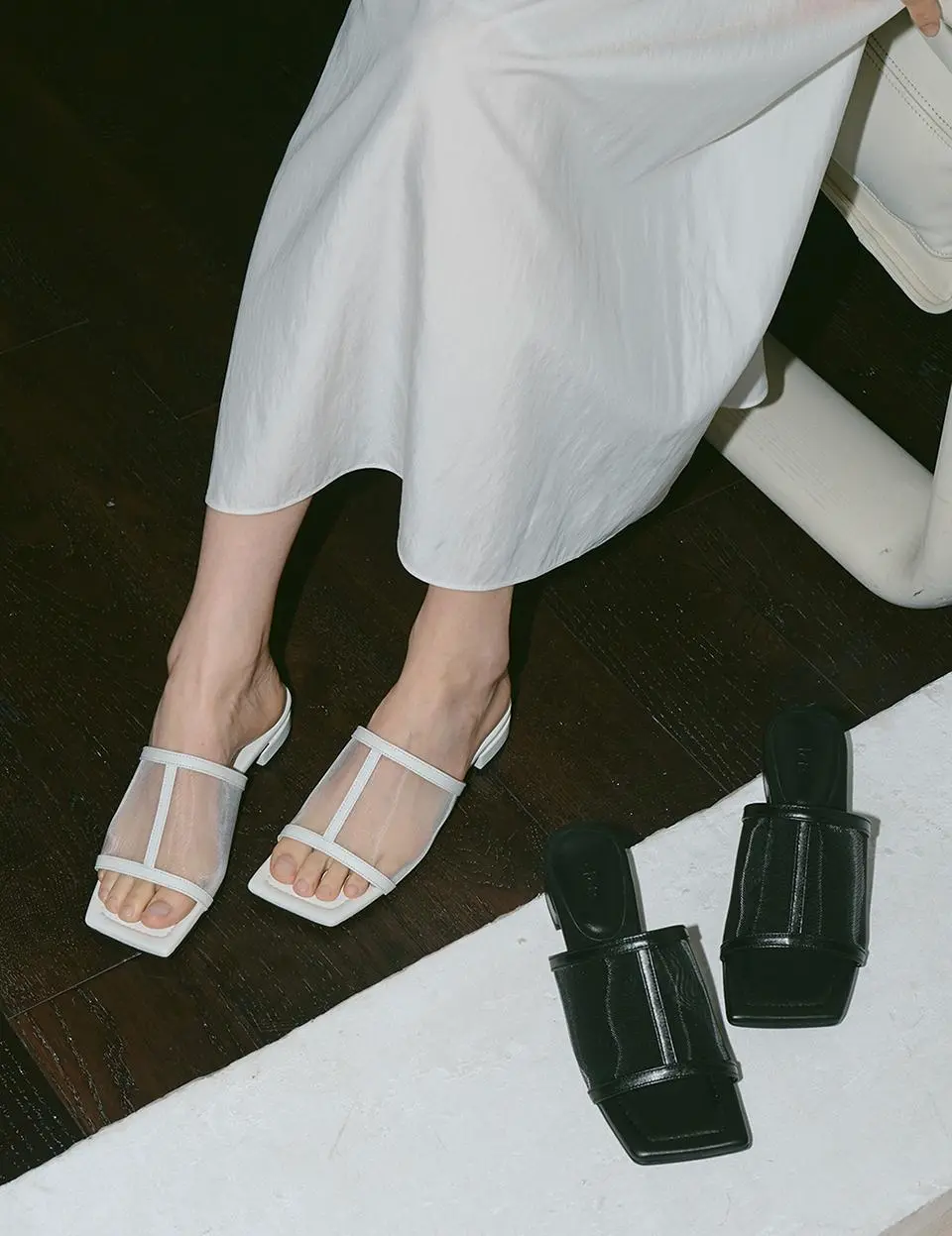 Airy Slipper Slides