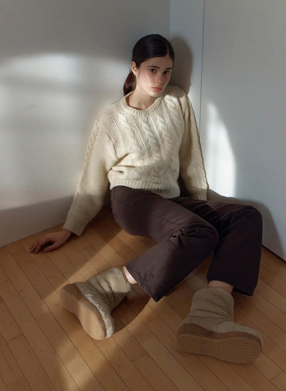 kenny shearling boots_2 color