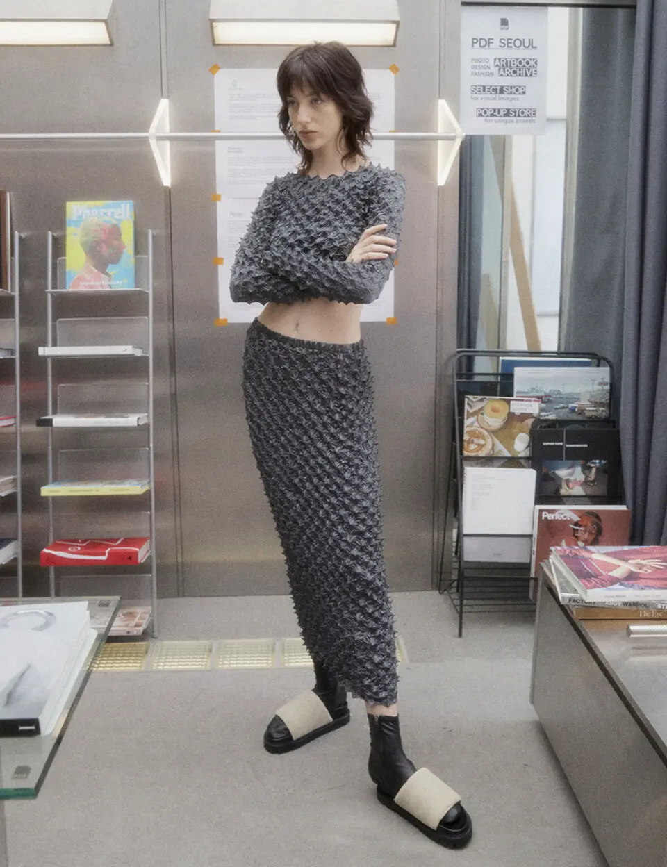 1 Strap Slipper_Beige