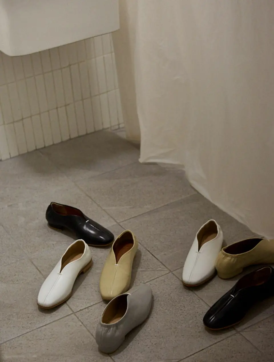 2-way flatshoes [beige]