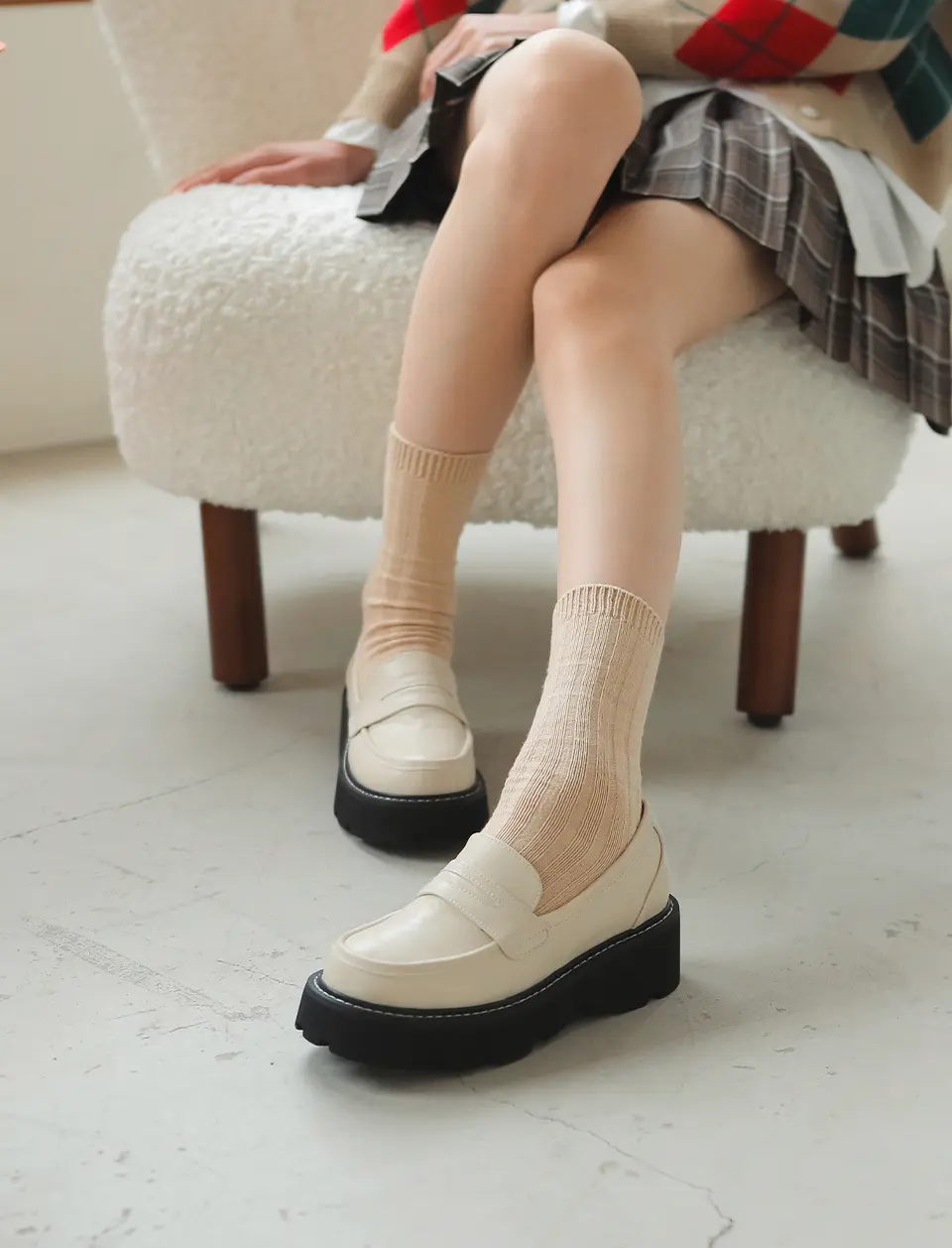 Platform Penny Loafer_4 Colors