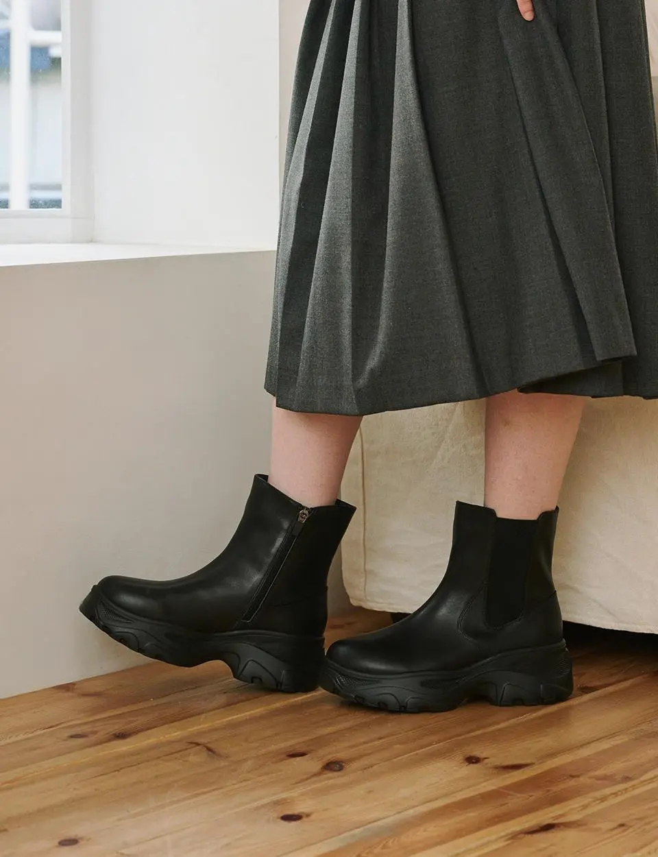 Platform Chelsea Boots (EBAL150505)