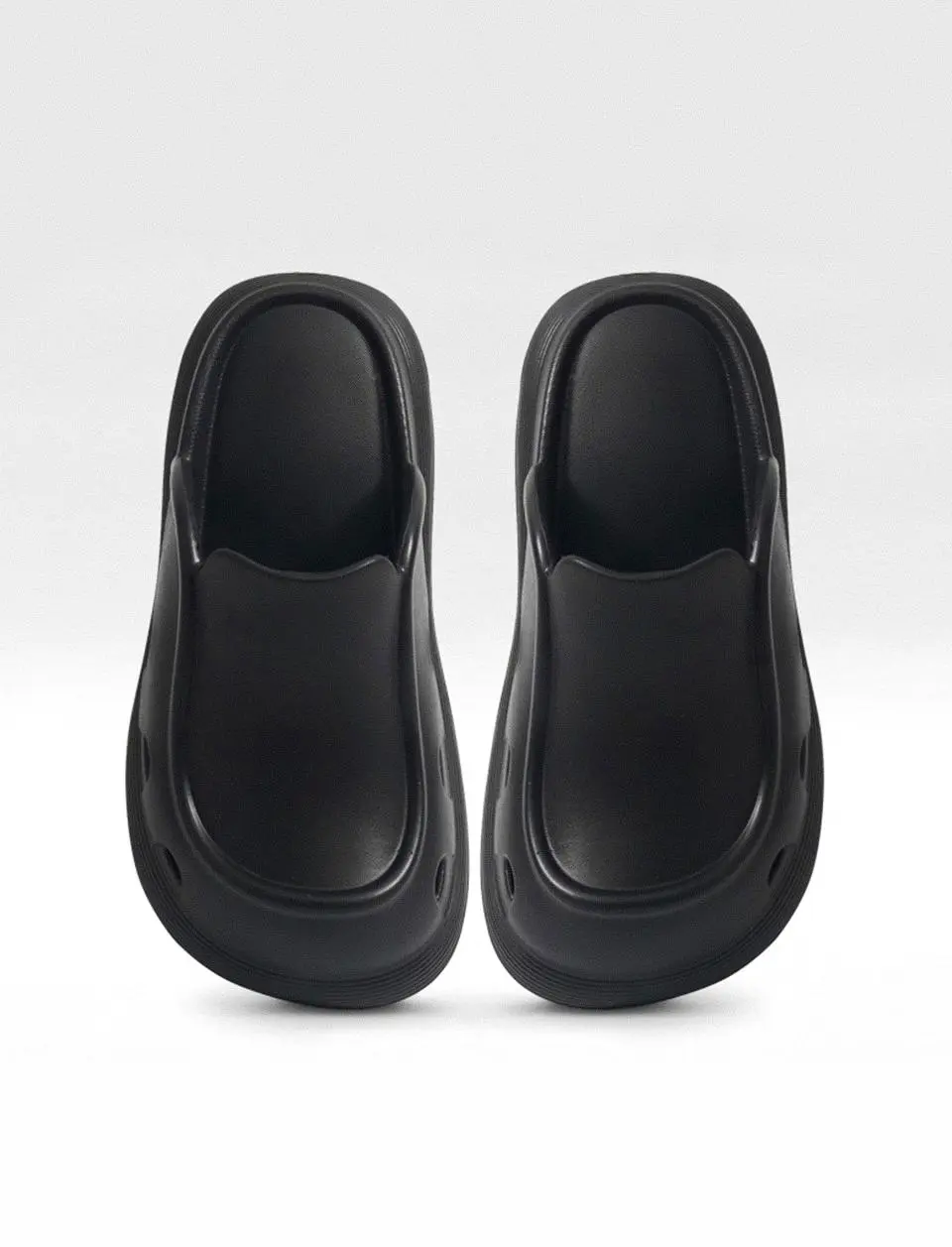 Square Clog Waterproof Slippers