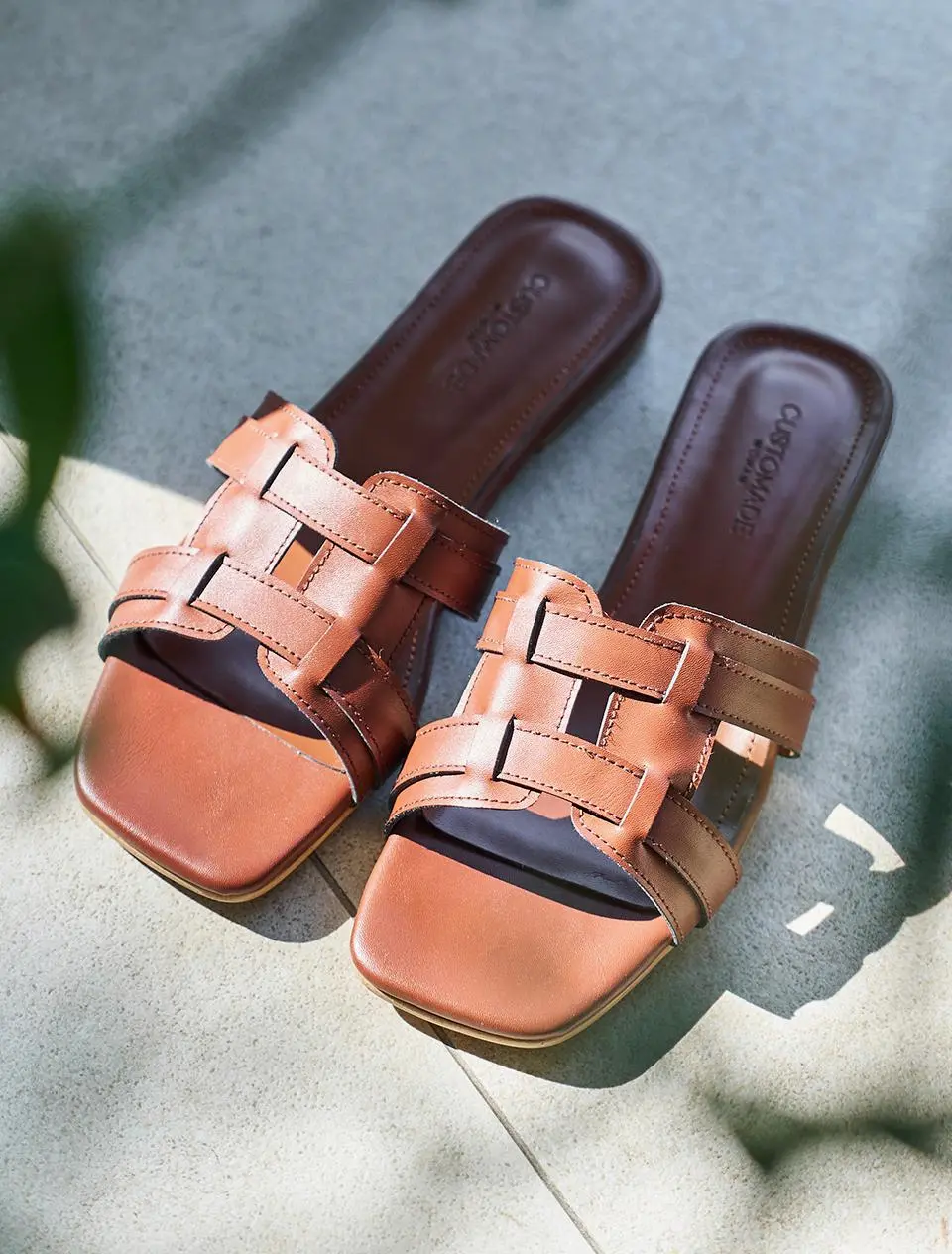 Mila Weaving Layered Mule 1.5cm (CW0103BR)