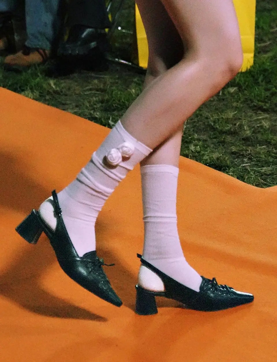 Kara Corset Slingback Pumps