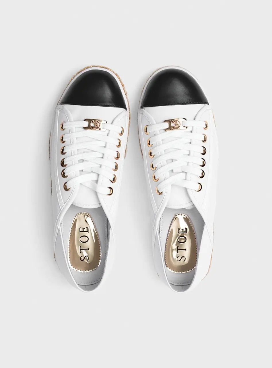 Amalfi Bloafer Sneakers [WHITE]