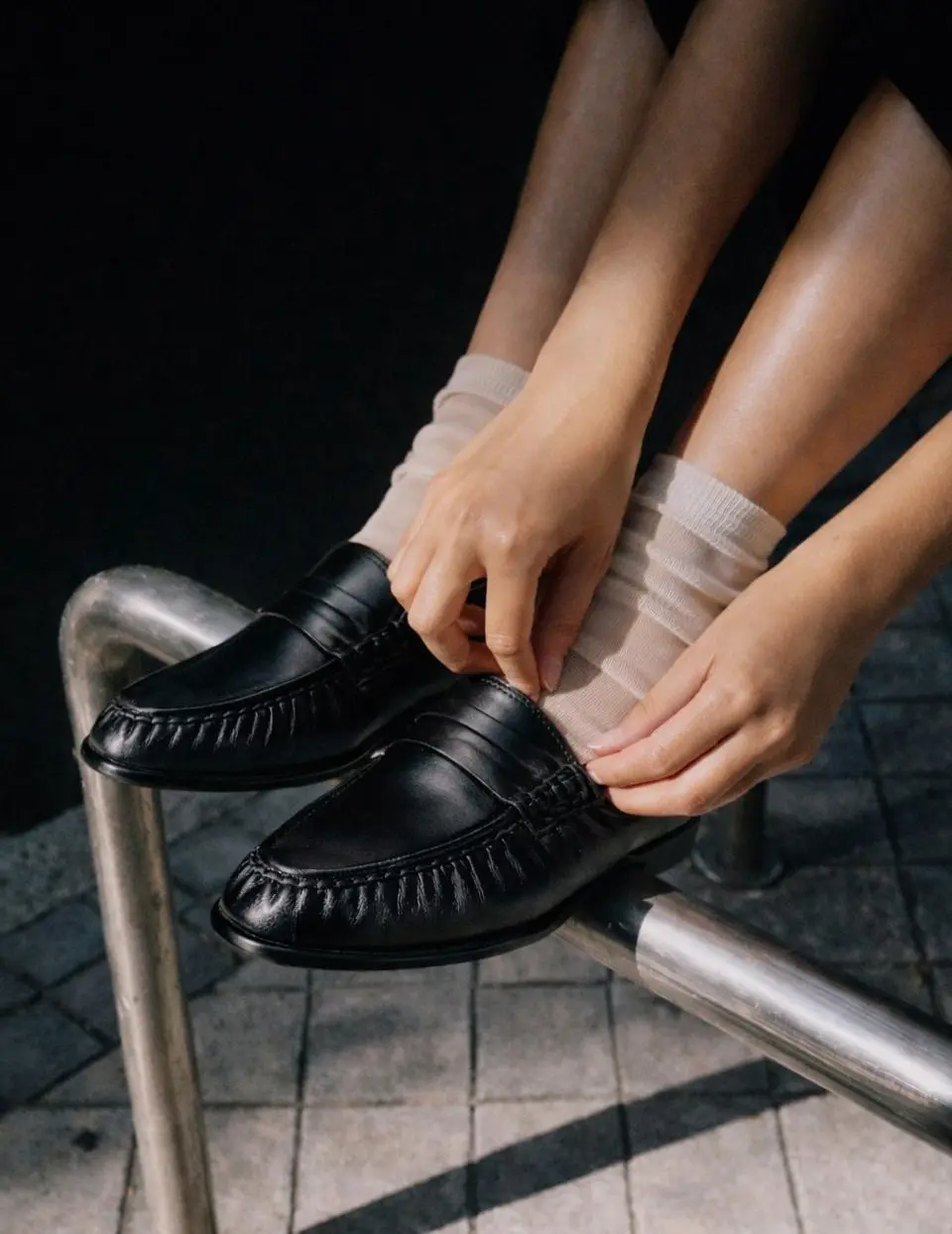 Dress Classic Shirring Loafer (SM027)