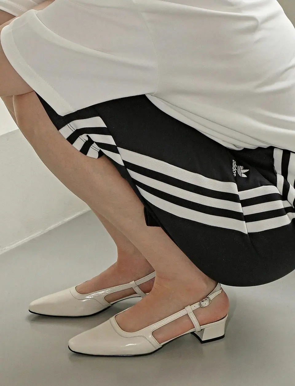 168J Haru Pumps Slingback Heel 3cm 6cm