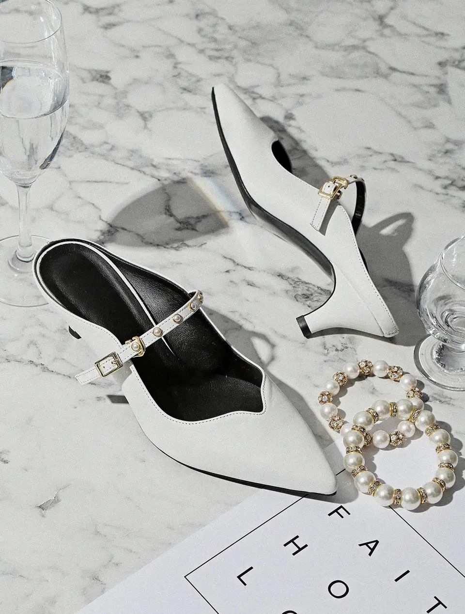 1121 Marang Boutique Strap Mule Heel Mules