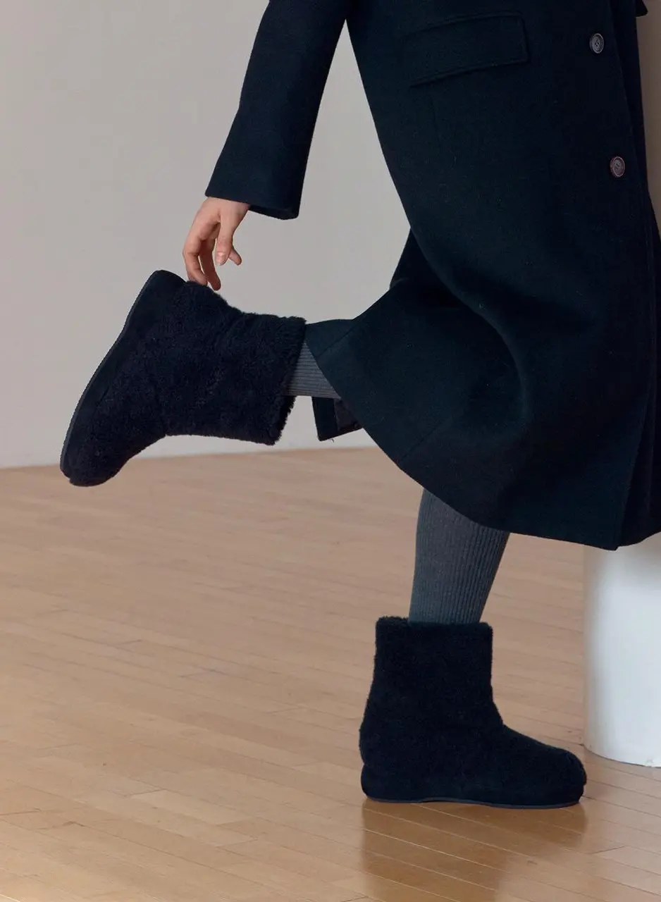 kenny shearling boots_2 color