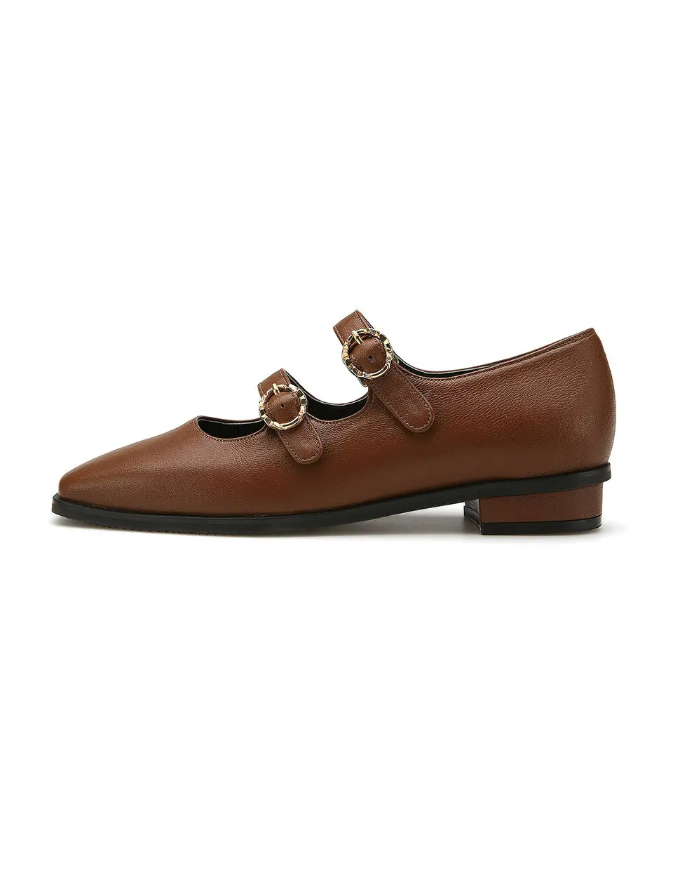 Yanira 2 Strap Loafers - Brown (AM221505)