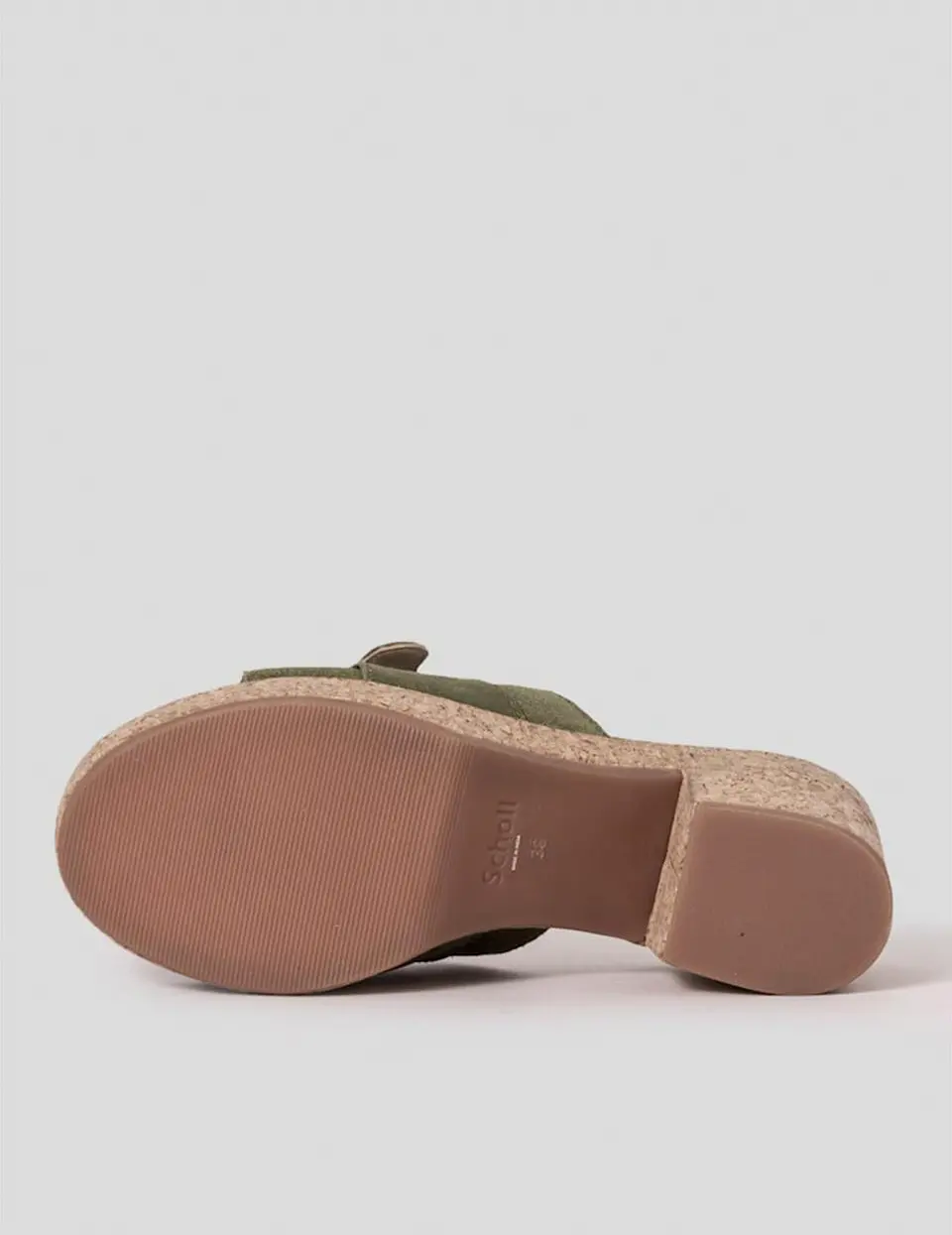 One-Strap Chunky Sandals [Khaki] (HH54K2W11H)