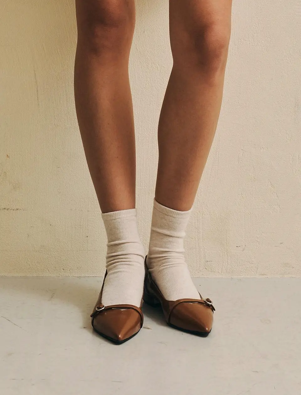 Heritage Ring Strap 2cm Flat Shoes (LC308)