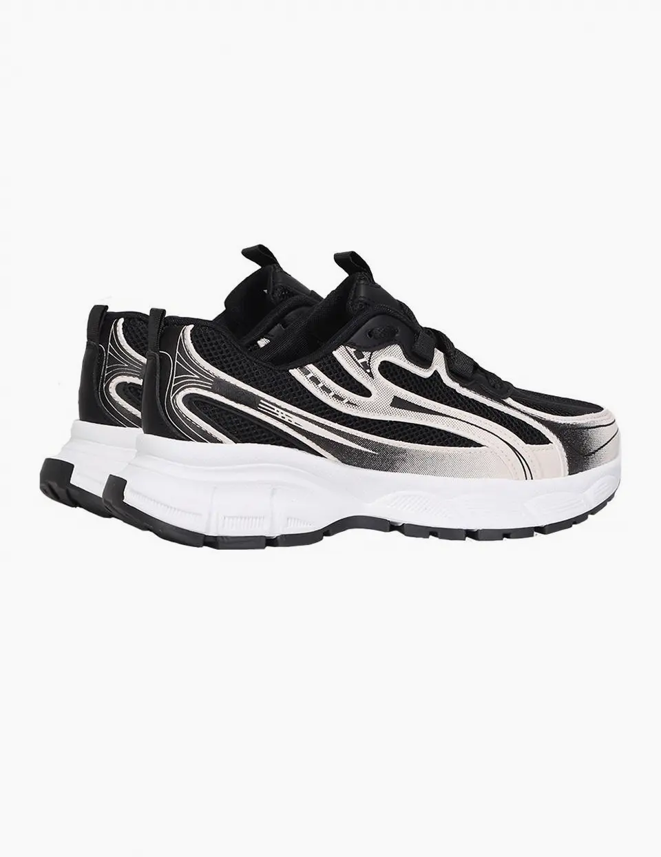 Elle Sports Club AVA Sneakers [Black White] (EL5S248BWH)