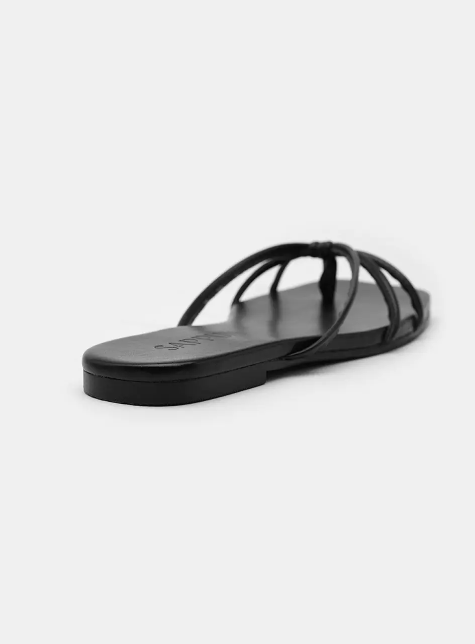 Denarie Square Flip Flop Slippers (1cm)