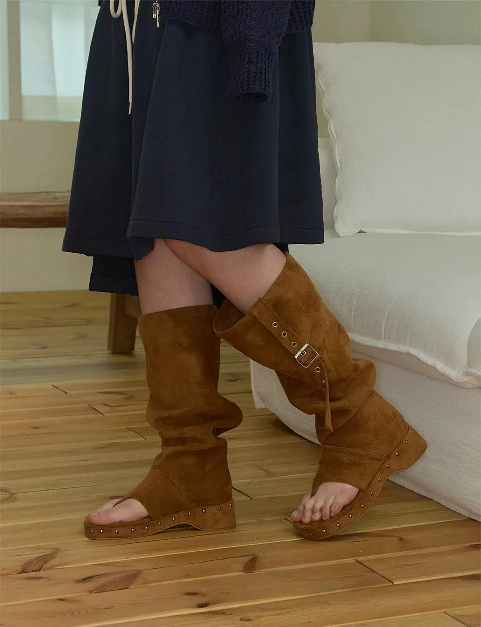 Dune Flip-Flop Wedge Boot