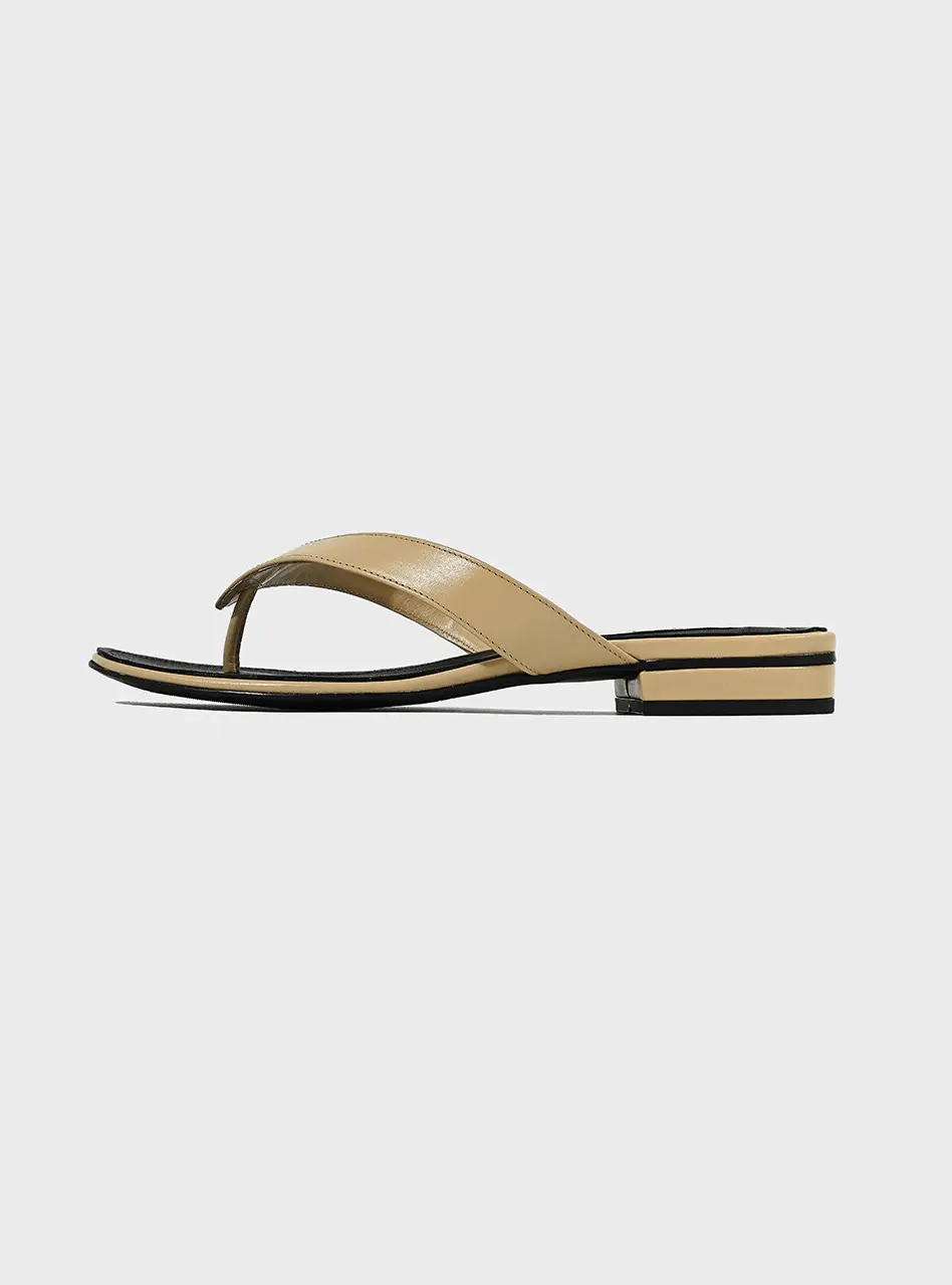 Flip-Flop Sandals_Beige