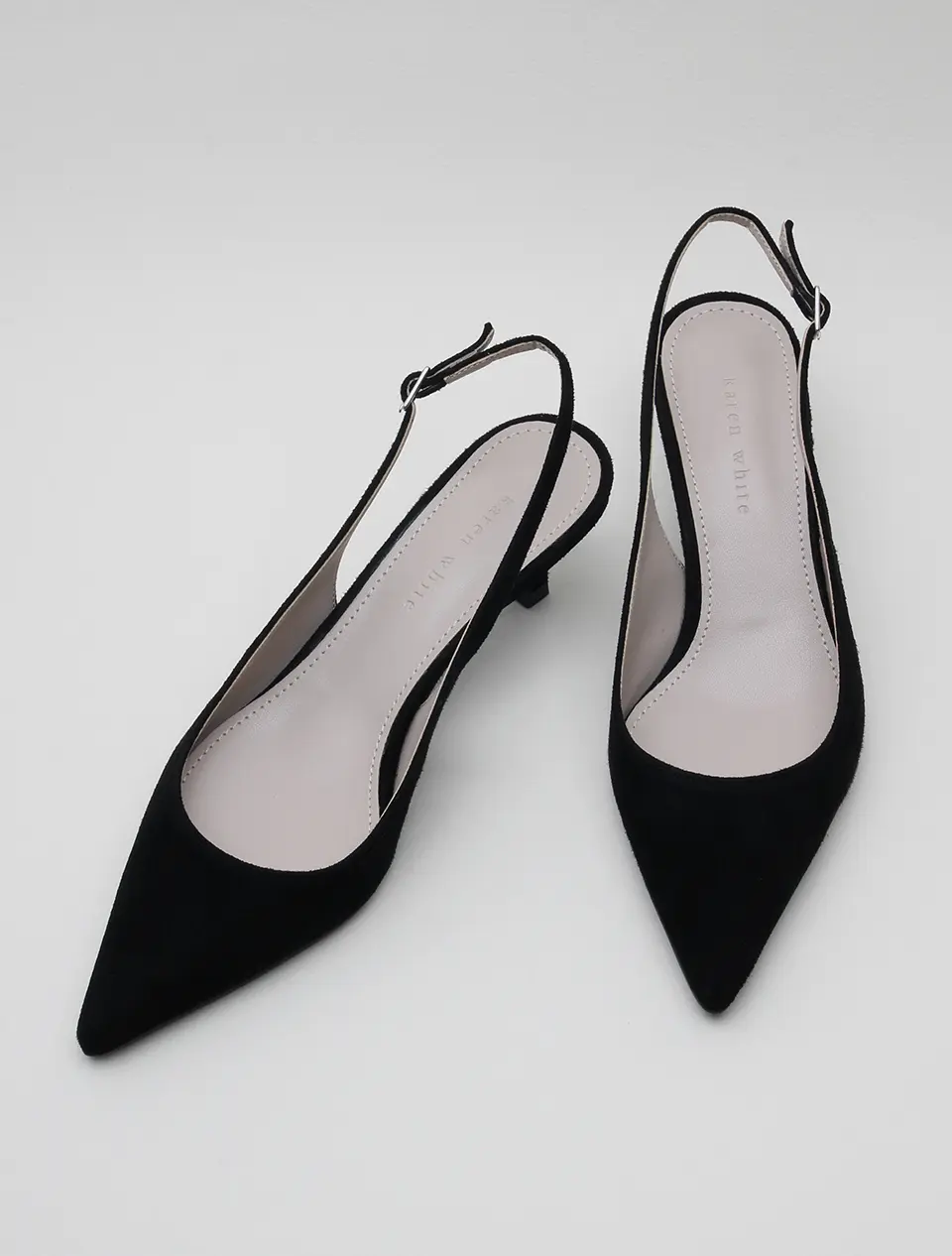 Plain Slingback Shoes_5cm