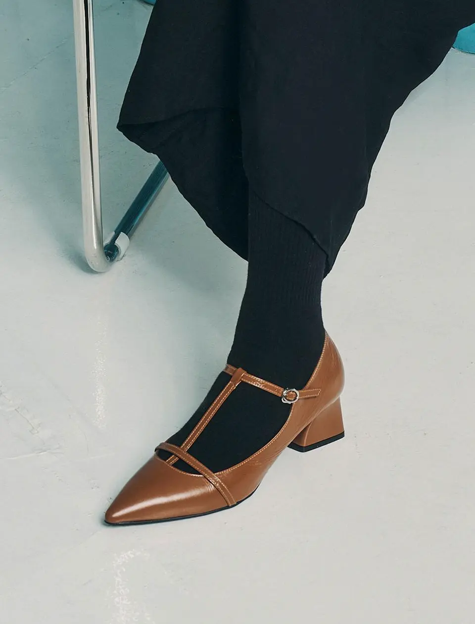 Mary Jane Loafer 5cm PUMPS (LC300)