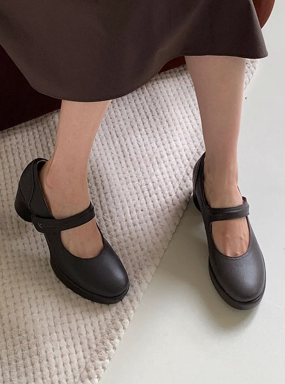 Riley Platform Mary Jane Shoes