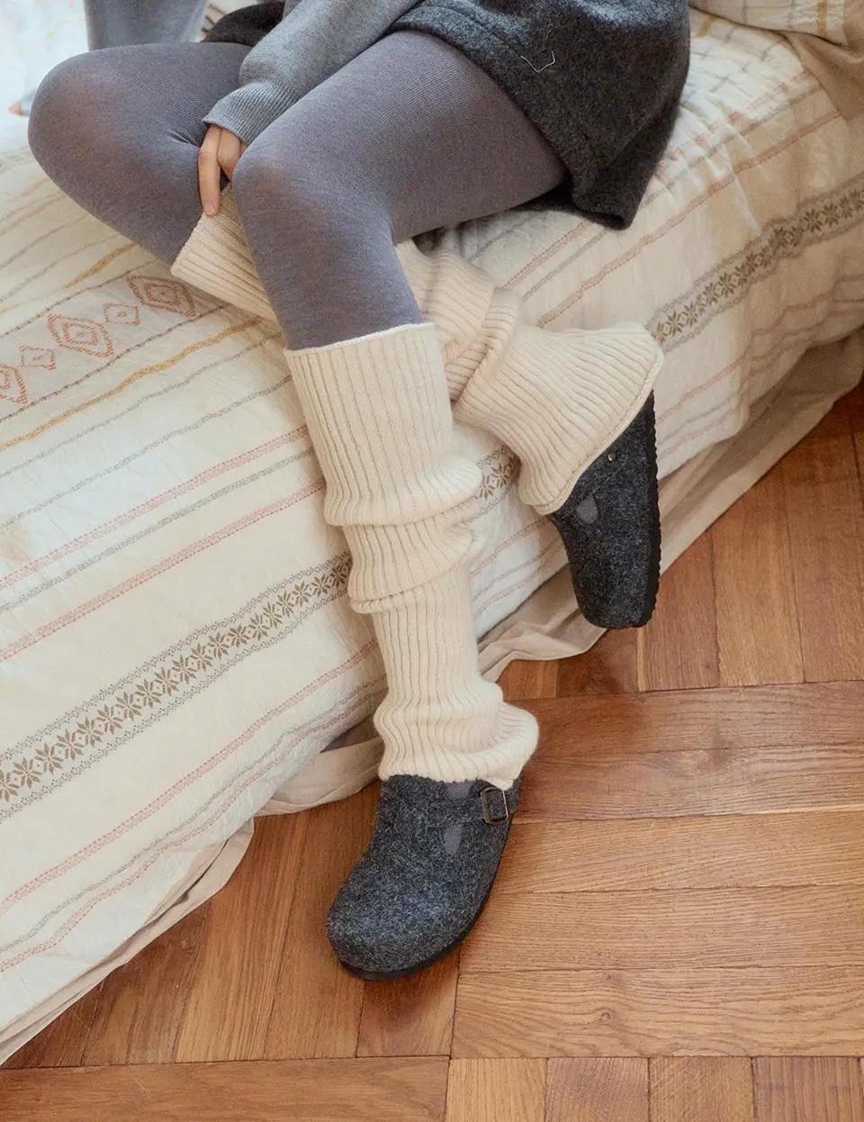 Wool Mong Slippers Slides