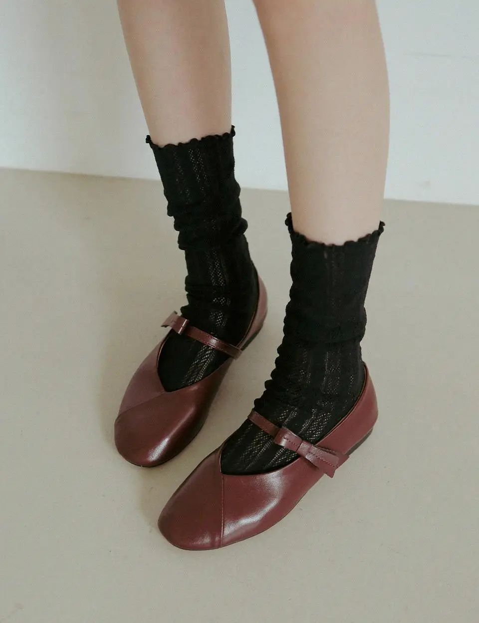 fel3088 ribbon maryjane flat _ 2colors