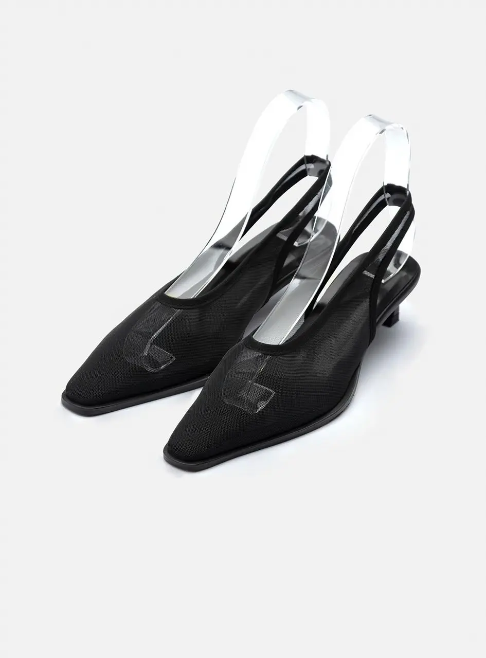 Fay Stiletto Sling Back Pumps/ 3colors